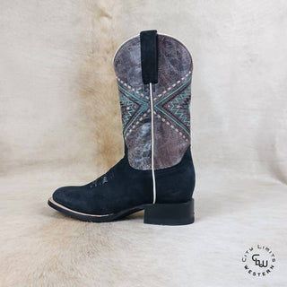 Roper - Botas de couro Cheyenne femininas