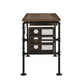 Endang - Writing Desk - Weathered Oak / Black