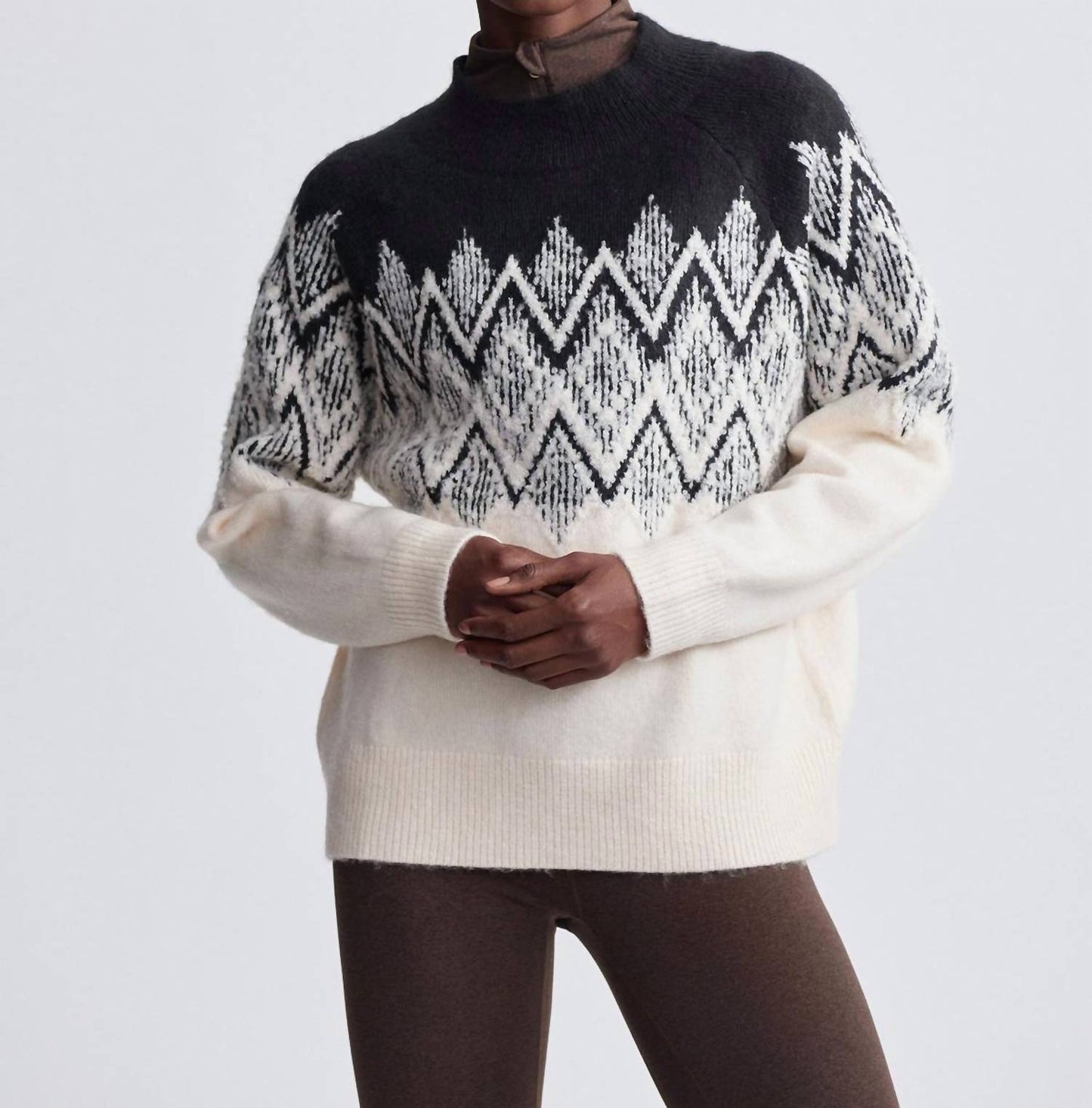 Varley - Siren Relaxed Jacquard Sweater