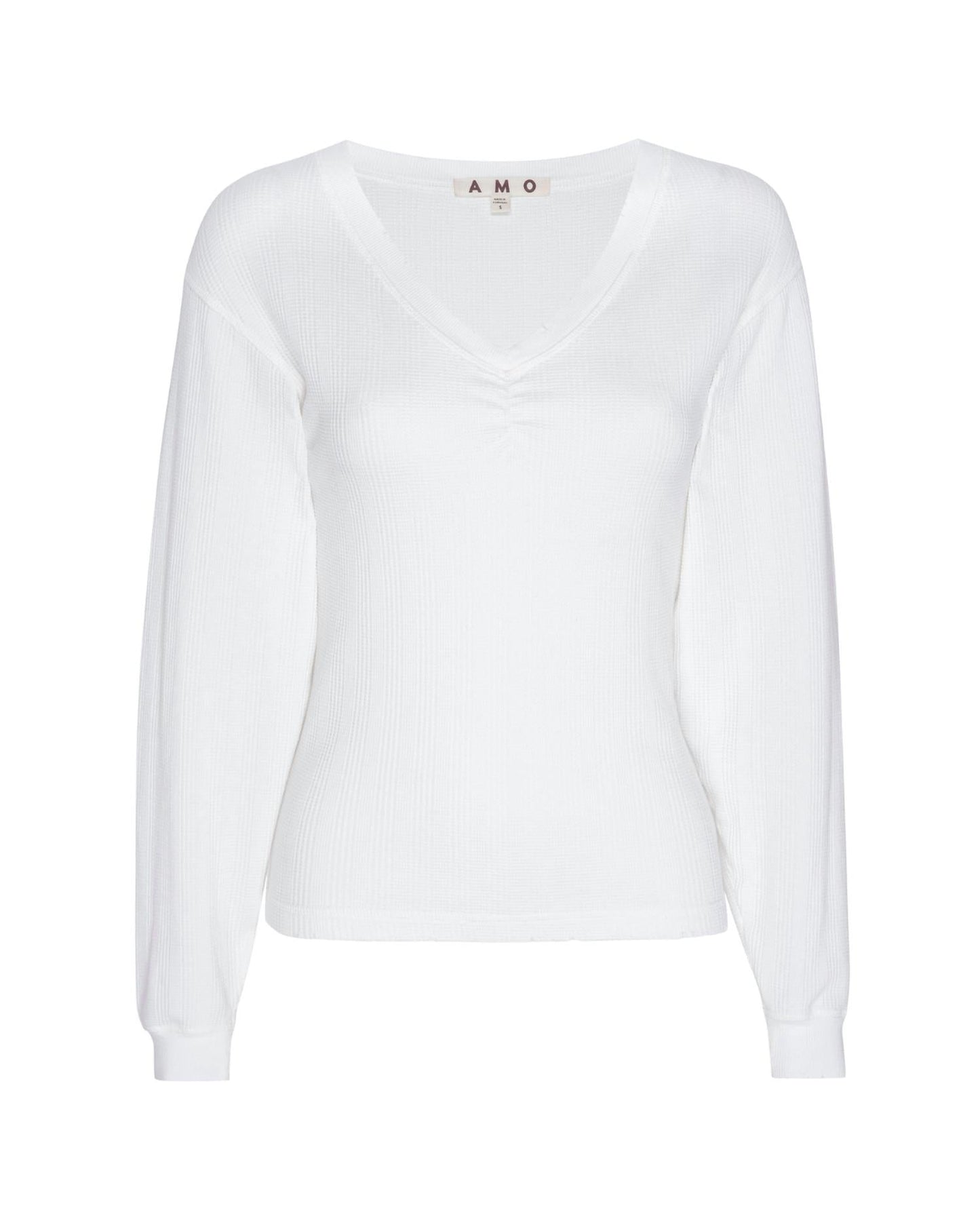 Amo - Beau Waffle Knit Top
