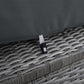 Outdoor Furniture Set Patio Rattan with Recliners and Tables