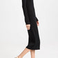 Rag & Bone - SOLID TURTLE NECK RIBBED KNIT BACK SLIT MIDI DRESS
