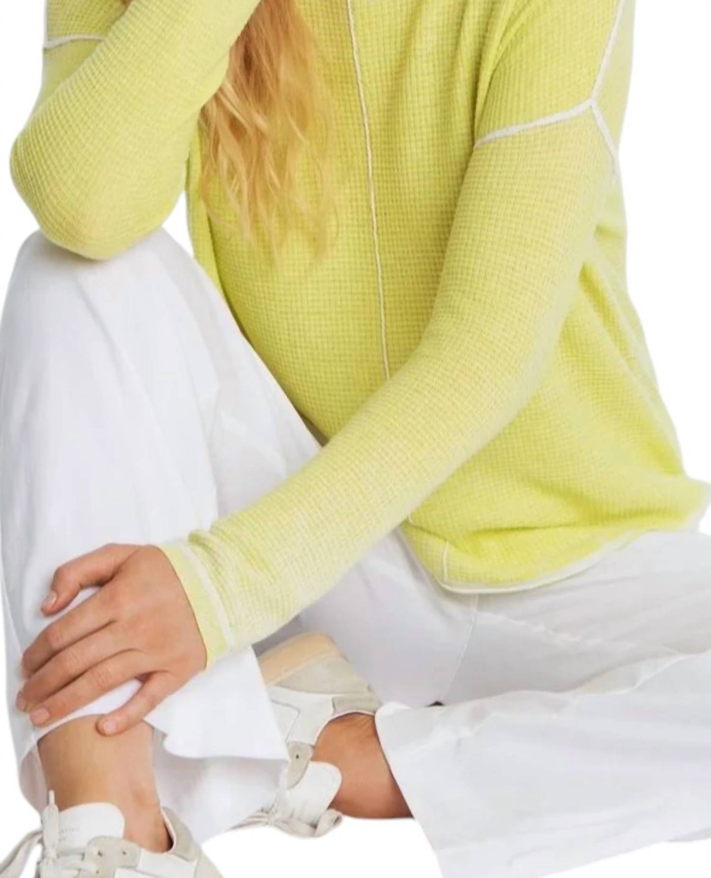 Elliott Lauren - Luminosity Waffle Stitch Sweater