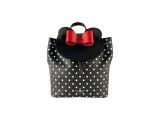 Kate Spade - Mochila de couro feminina da Minnie Mouse