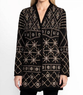 Johnny Was - BIYA MIDI CARDIGAN RHODES PEARL