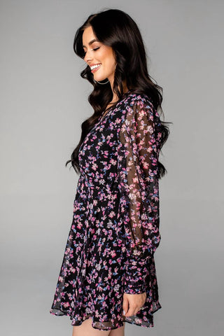 Buddylove - Vestido Skater Parker com Decote em V