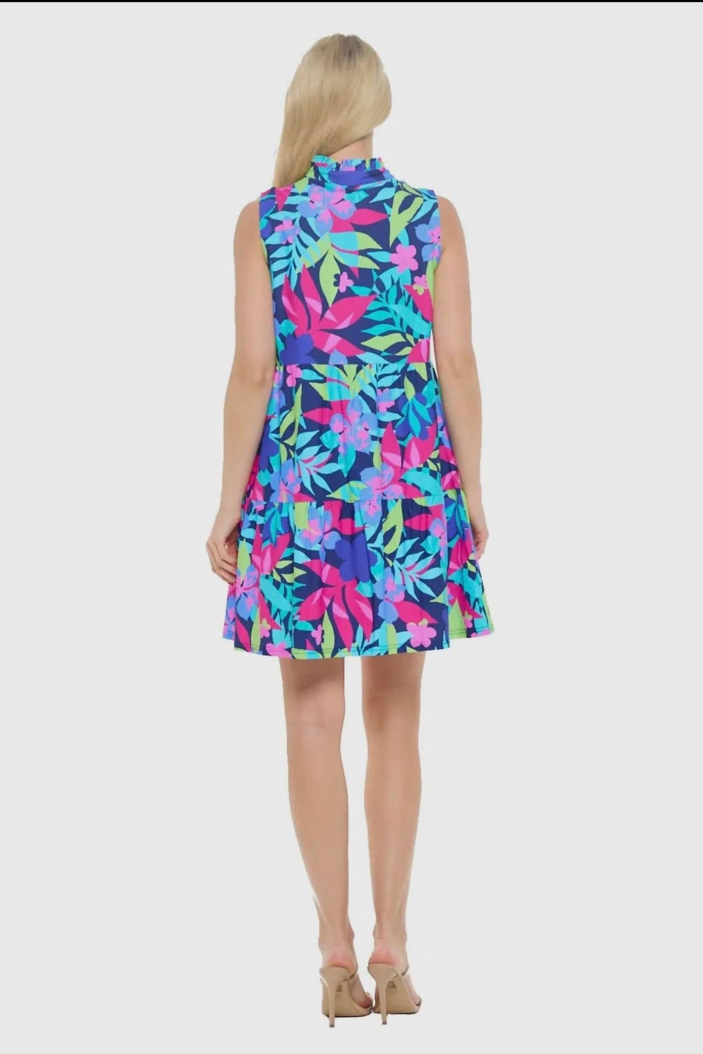 Aryeh - Laison Sleeveless Tiered Dress