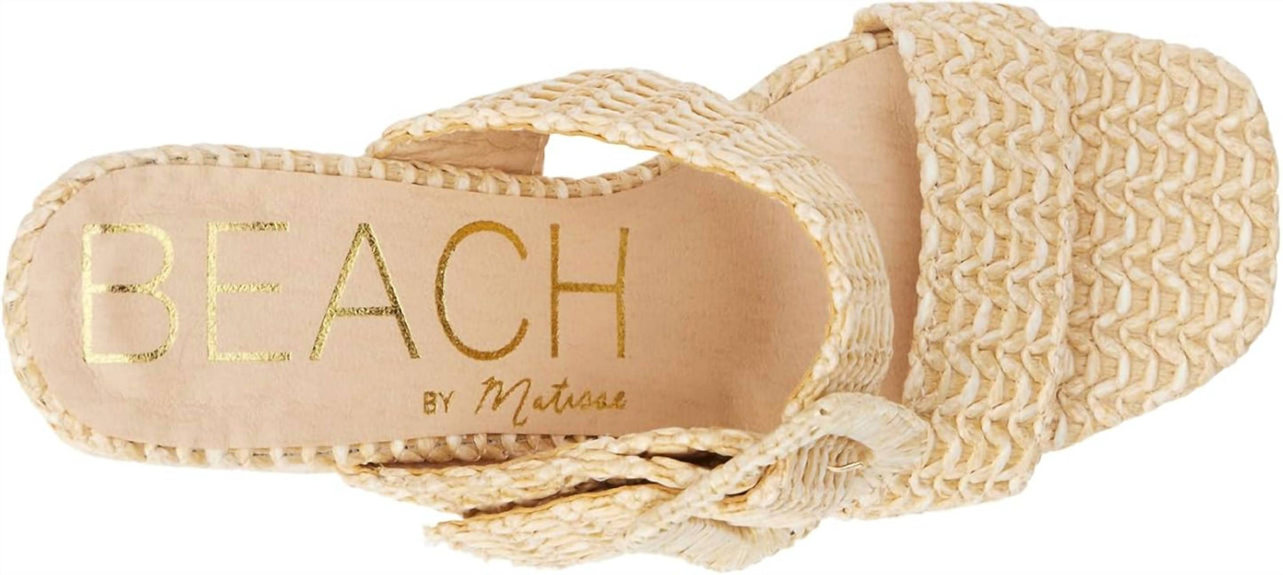 Beach By Matisse - Womens Lucy Block Casual Sandals
