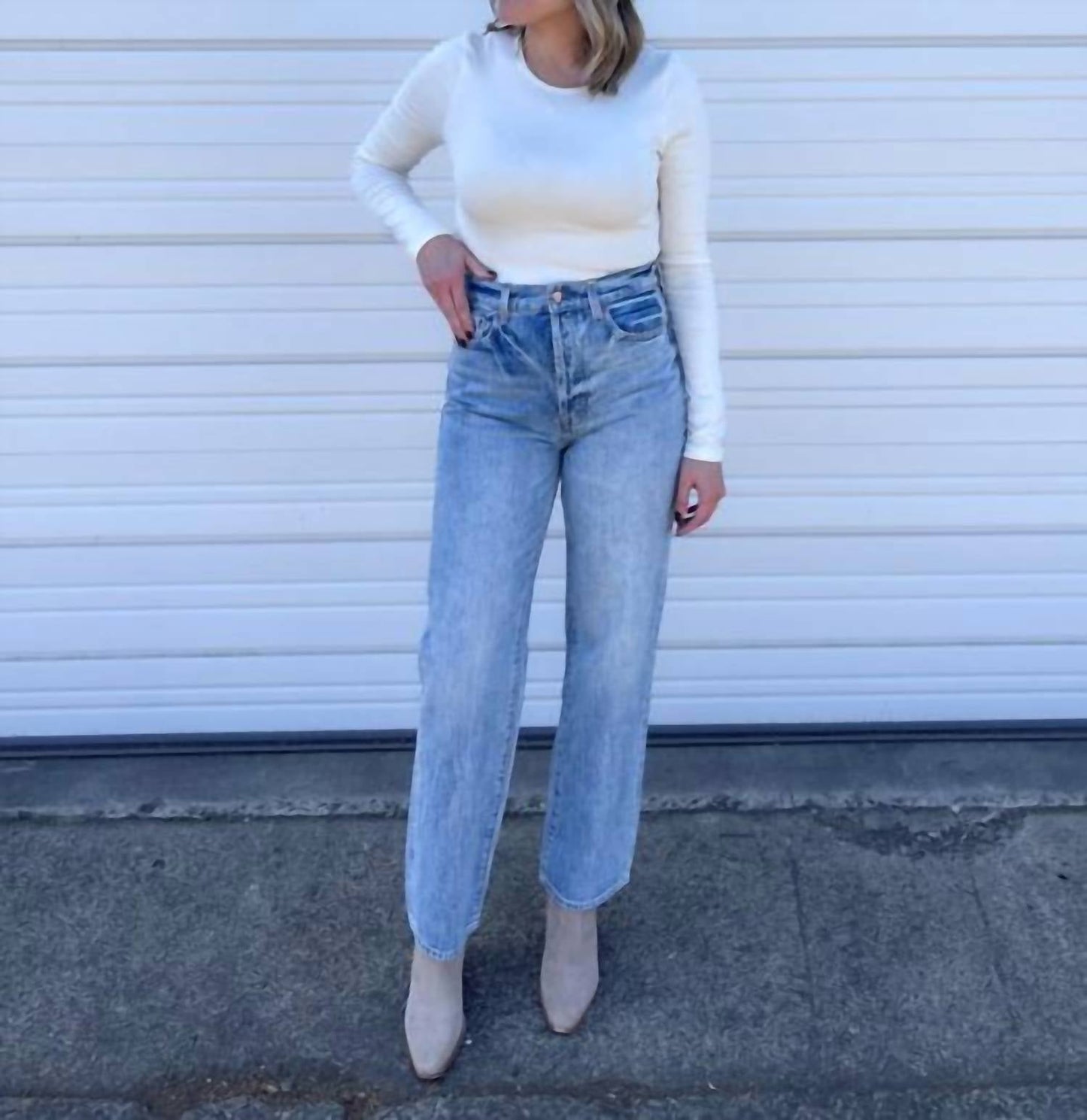 Pistola - Gabriela Full Length Straight Jeans