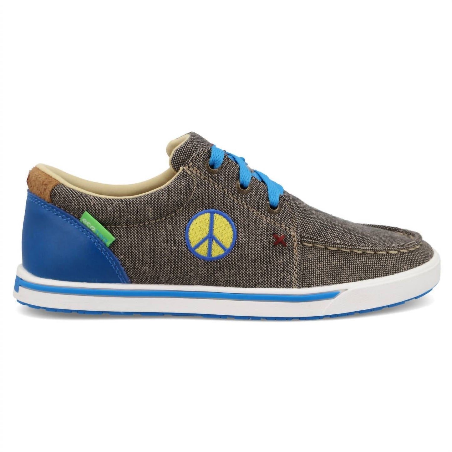 Twisted X - Women's Canvas With Peace Sign Shoes