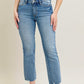 Judy Blue - Vintage Wash Destroy Hem Kick Flare