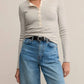 Z Supply - Stella Striped Modal Rib Henley Top