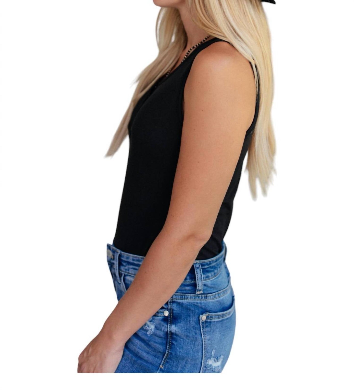 White Birch - Felicity Tank Bodysuit