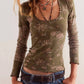 Free People - Clover Printed Thermal Top