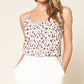 Sugarlips - Brookside Floral Print Ruffle Cami