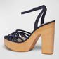 Paige - Chelsey Woven Platform Sandal