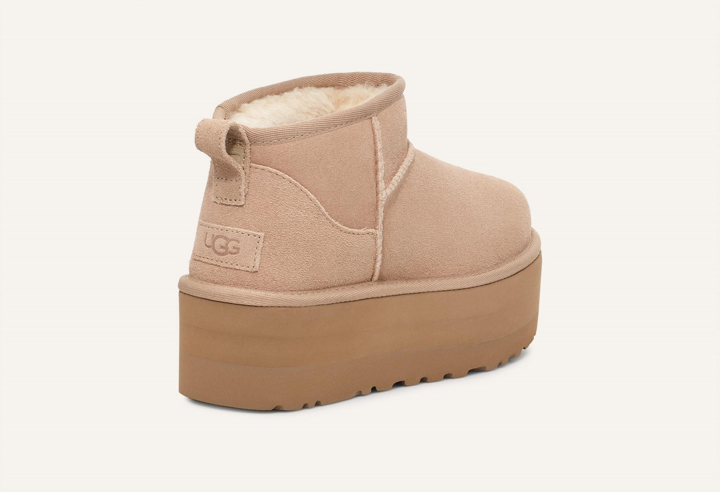 Ugg - Botas plataforma ultra mini clássicas femininas
