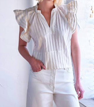 Finley - Remy Natural Stripe Top
