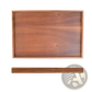 Acacia Wood Rectangular Serving Tray Hand Polished