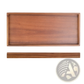Acacia Wood Rectangular Serving Tray Hand Polished