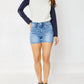 Judy Blue - Raw Hem Jean Shorts
