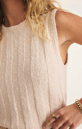 Z Supply - Calan Rib Sweater Cropped Tank