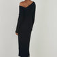 Enza Costa - KNIT ONE-SHOULDER DRESS