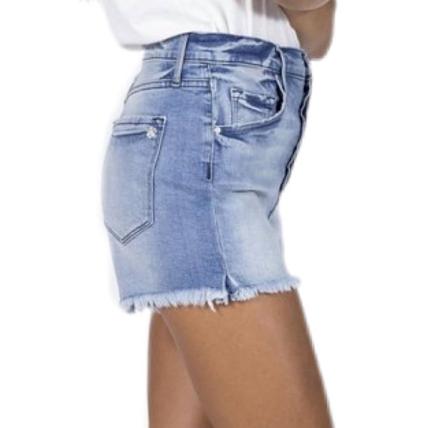 Black Orchid - Karen Cut Off Short Denim