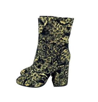 Ash - Women's Flora Metallic Jacquard Ankle Boots