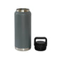 Creative Gifts International - Stainless Steel Twist-Off Cap Water Bottle