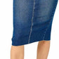 Judy Blue - High Waist Back Slit Midi Denim Skirt