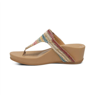 Aetrex - KATE THONG WEDGE SANDAL