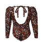 Lia Sahara - Girl's Puffed Long Sleeves One Piece