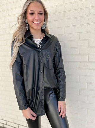 Introdução - Top de couro sintético Playing For Keeps