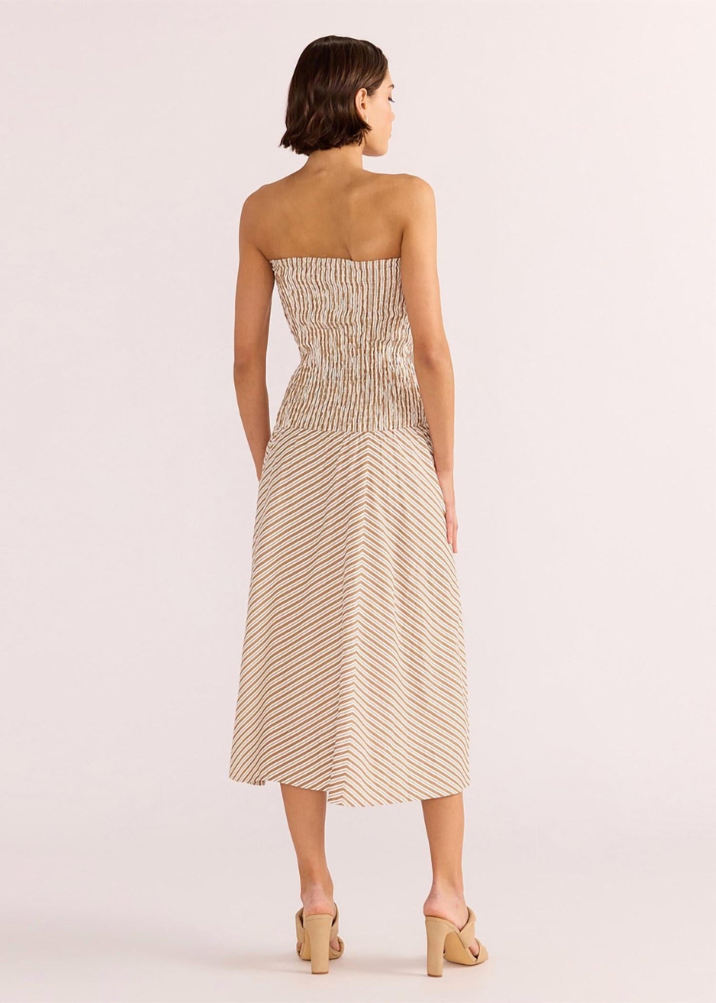Minkpink - Artemis Shirred Midi Dress