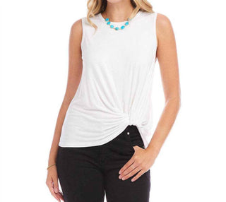 Karen Kane - Sleeveless Pick-Up Top