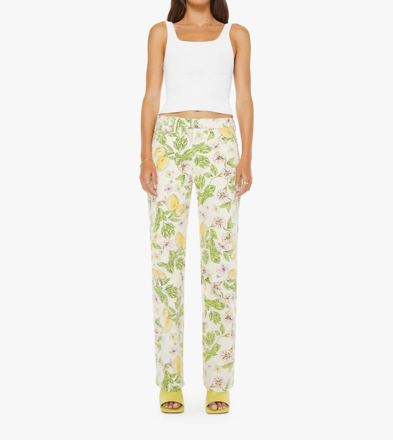Mother - Kick It High-rise Straight Leg Jean