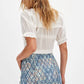 Free People - Darla Quilted Mini Skirt