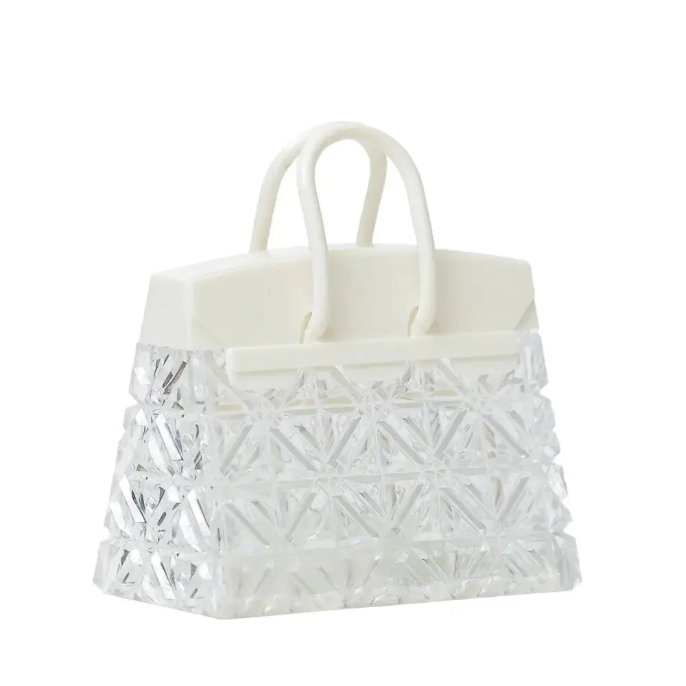 Crystal Acrylic Handbag Night Lamp with Warm Led Glow