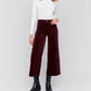 Charlie B - Corduroy Front Patch Pocket Flare Leg Pant