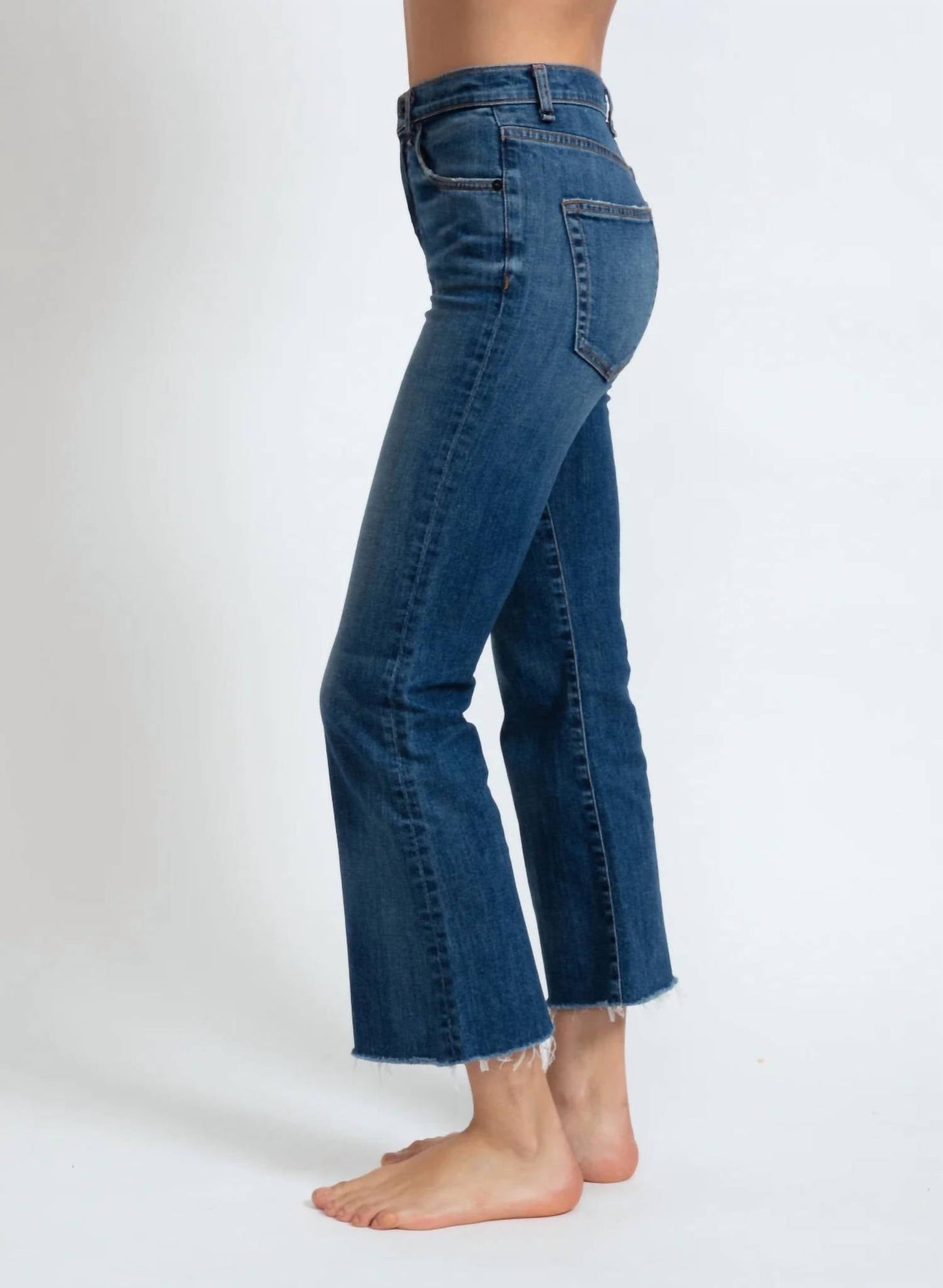 Askk Ny - Geek Crop Flare Jean