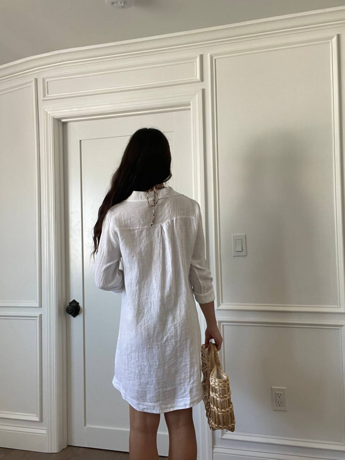 Scandal Italy - Abril Linen Beach Cover Up Tunic