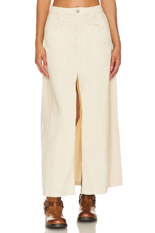 Free People - Come As You Are Cord Maxi Skirt