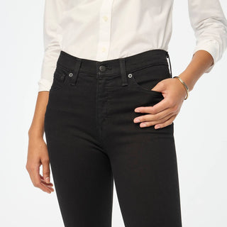 J.Crew - Calça Jeans Skinny de Cintura Média de 9" com Stretch Signature - Petite