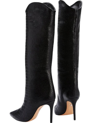 Schutz - Botas sociais femininas de couro Maryana