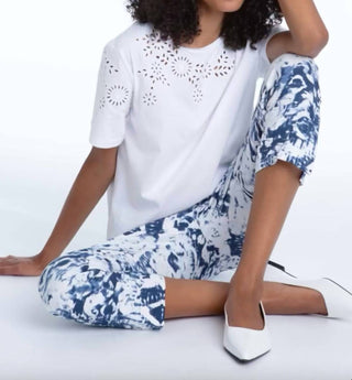 Elliott Lauren - CALÇA ELLIOTT LAUREN COM ESTAMPA DE AQUARELA