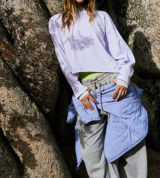 Free People - Blusa de manga comprida Inspire
