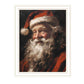 Trendy Decor 4U “Papa Noel” White Framed Wall Art by Jo Moulton