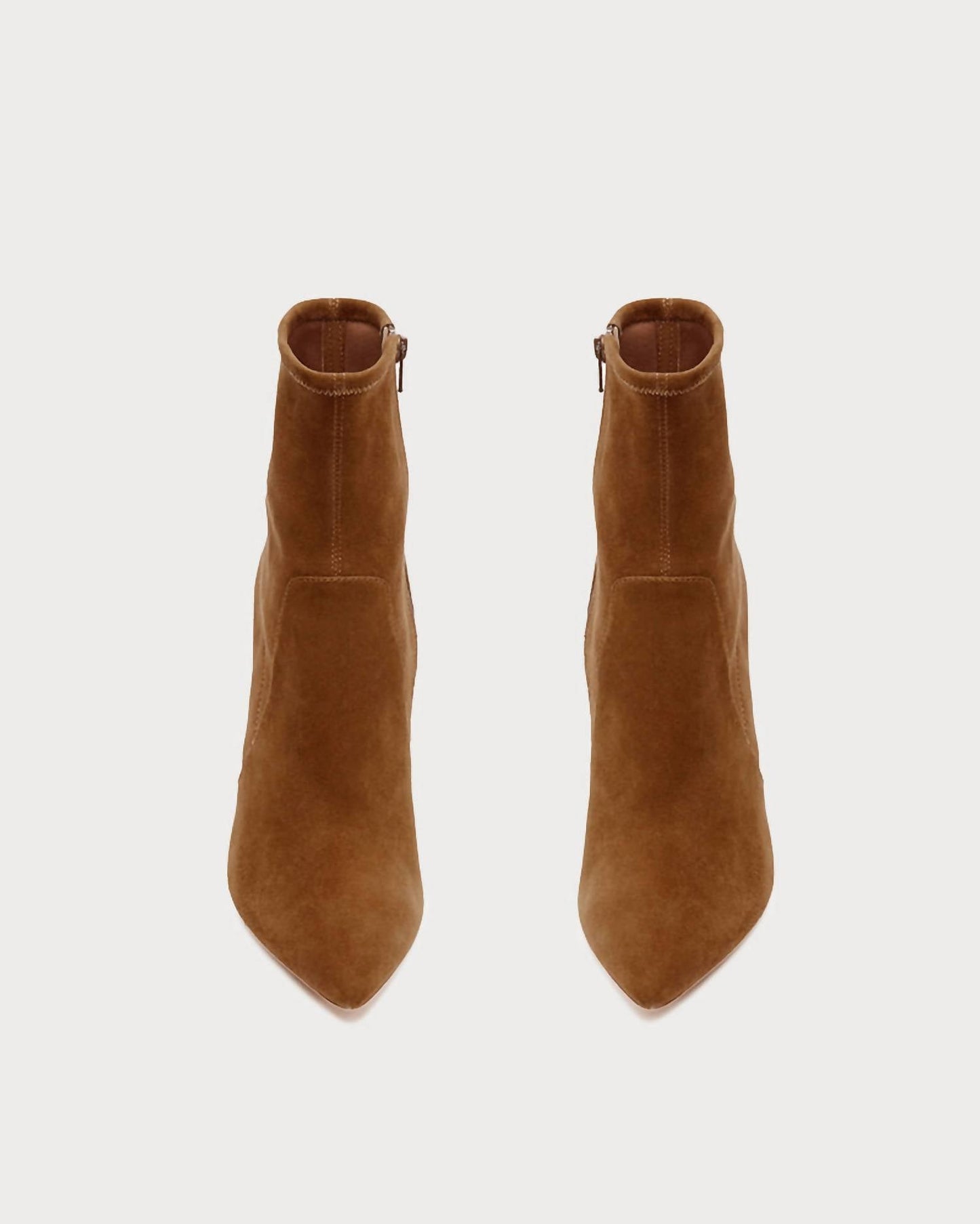 Loeffler Randall - Women's Isla Cacao Suede Slim Ankle Bootie