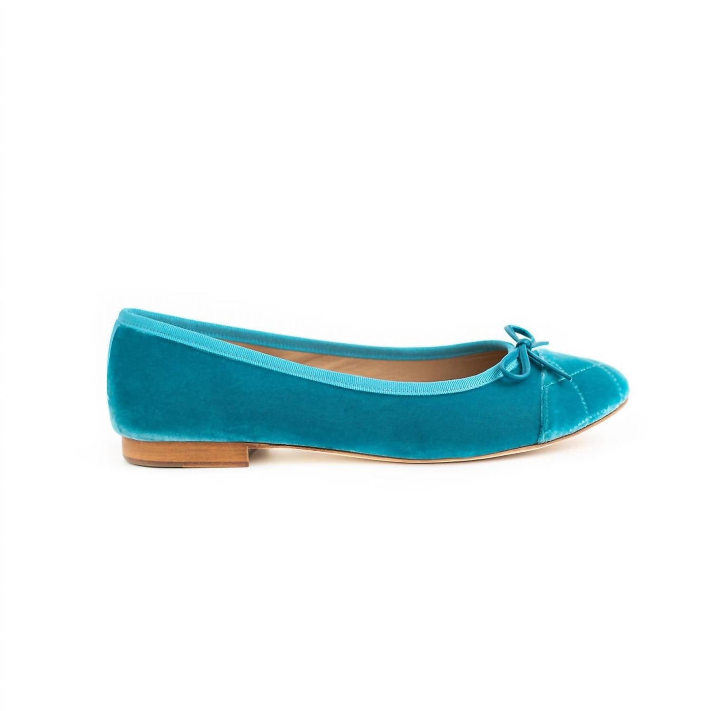 House Of Zalo - Women's Beba Velvet Flat Shoe